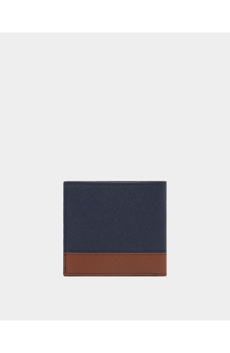 Bally Leather Bally Essential Wallet, Alternate, color, Blue