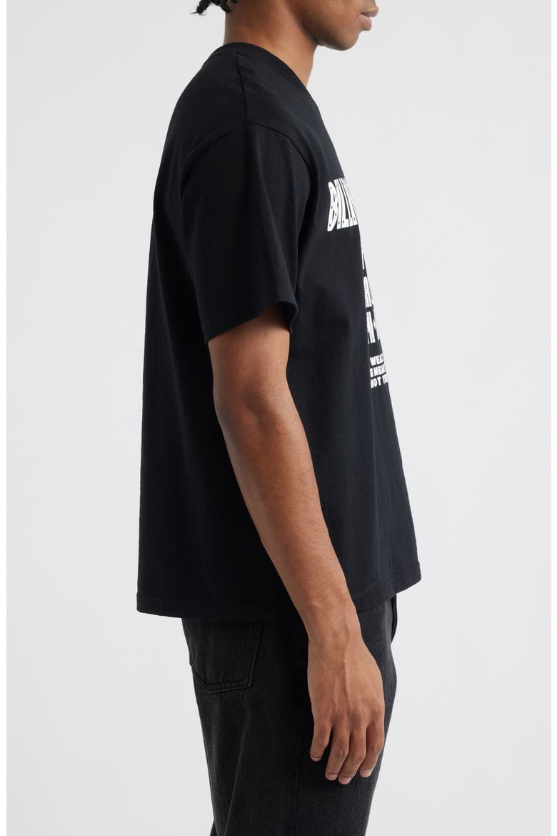 BB Club Boxy Fit Cotton Graphic T-Shirt, Alternate, color, BLACK