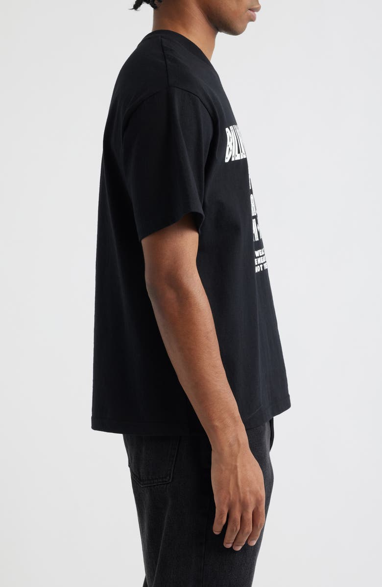 Billionaire Boys Club BB Club Boxy Fit Cotton Graphic T-Shirt, Alternate, color, Black