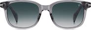 David Beckham Eyewear 53mm Rectangular Sunglasses