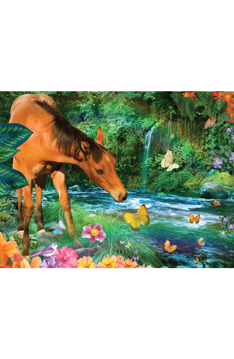 Sunsout Little Brown Horse 500 piece Jigsaw Puzzle for Adults, Alternate, color, Multicolor