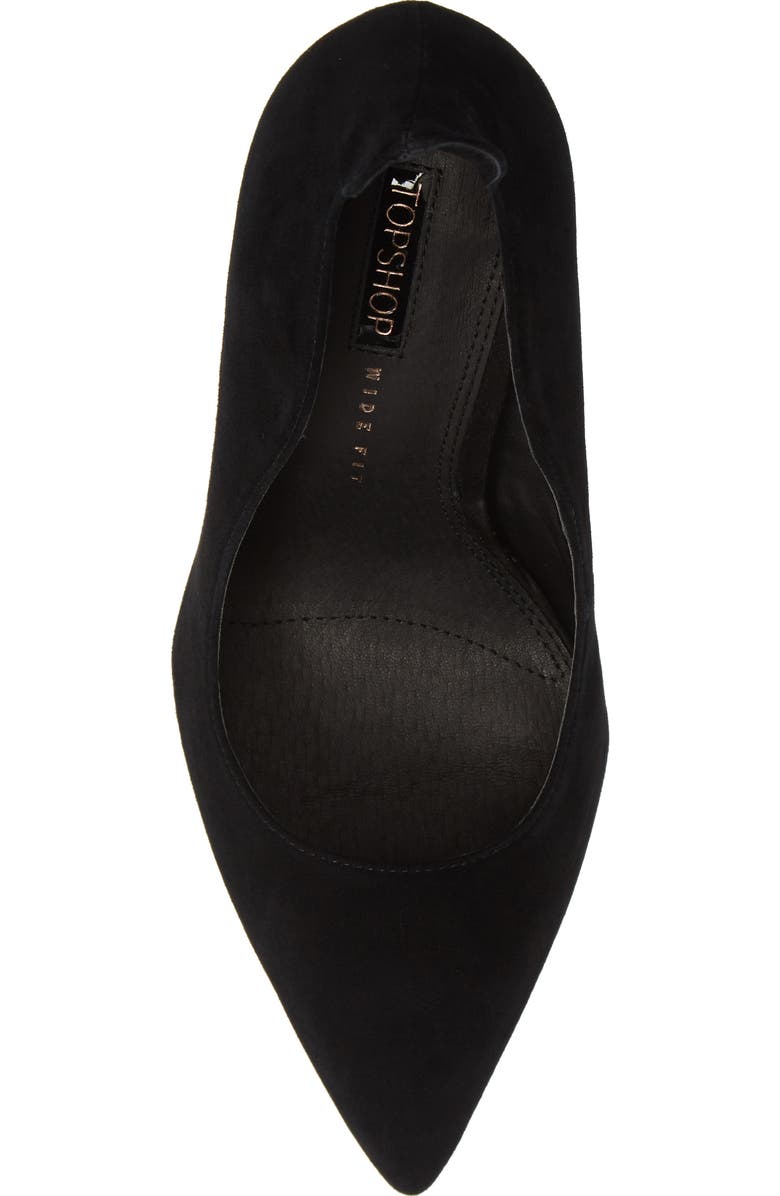 Topshop Sammy Court Pump, Alternate, color,