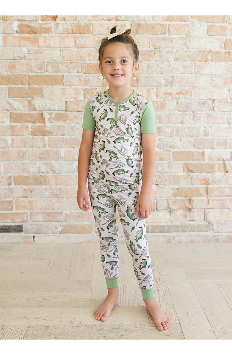 Charlie Lou Baby<sup>®</sup> Pajama Set, Alternate, color, Green