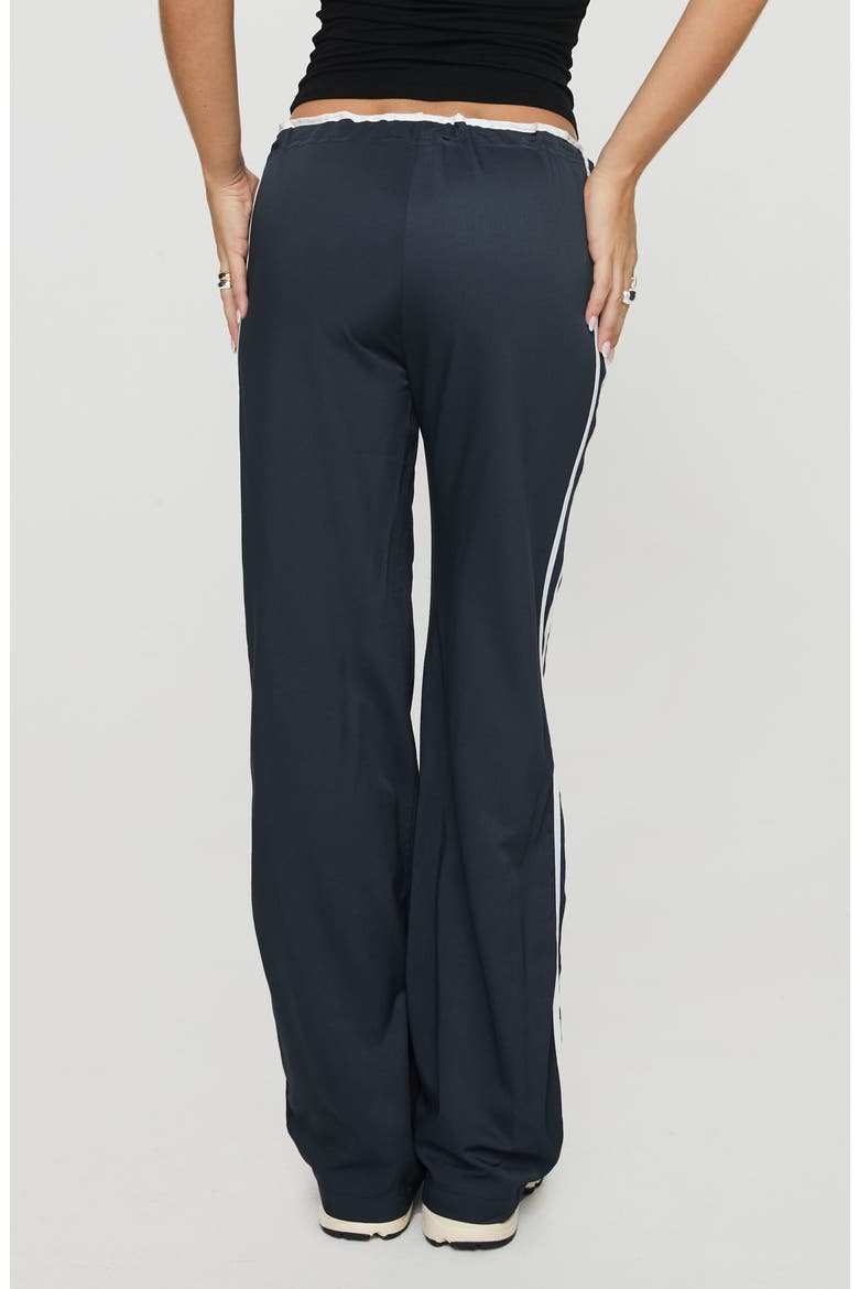 Maranie Stripe Track Pants, Alternate, color, NAVY