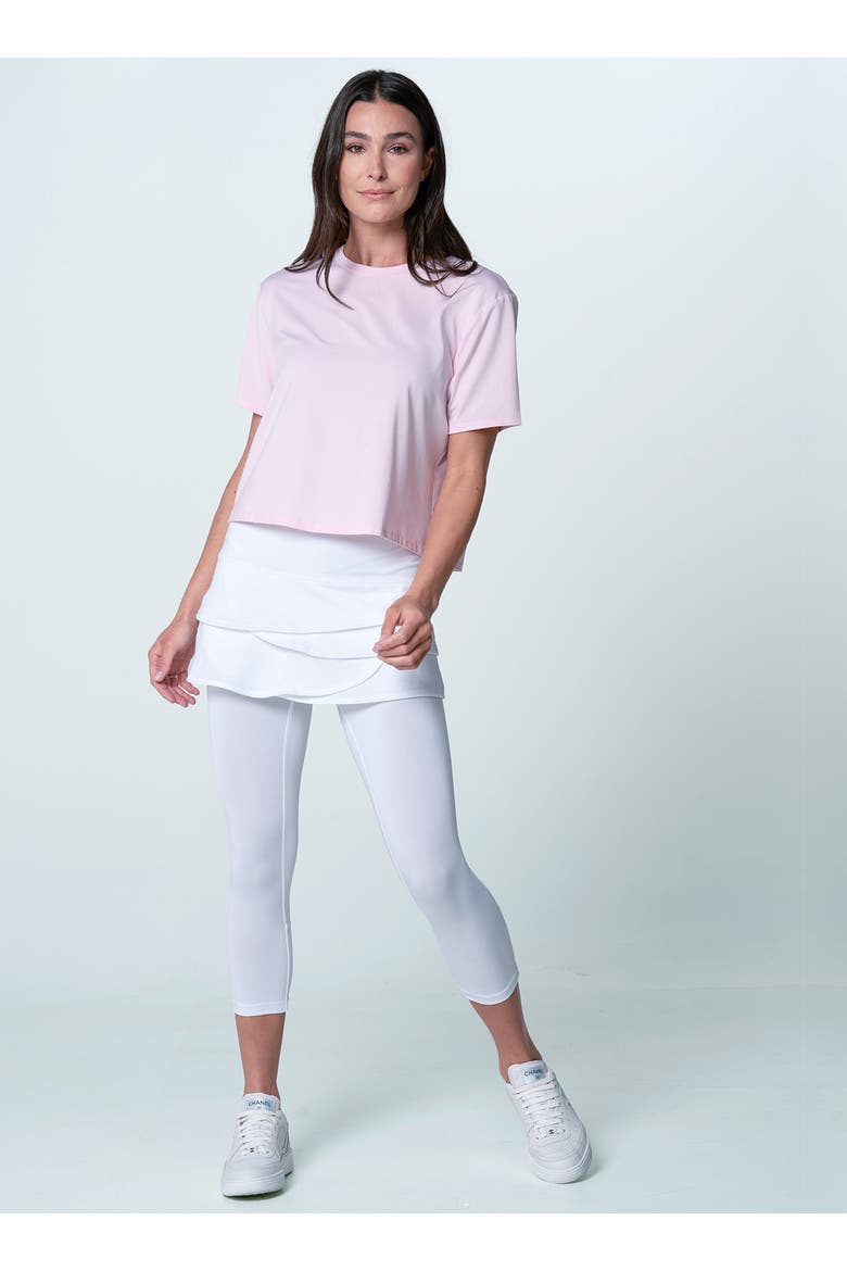 Power Box Tee, Alternate, color, Pink Sand