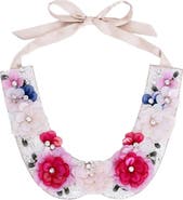 Anne Fontaine Floral Collar