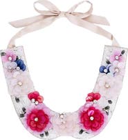 Anne Fontaine Floral Collar
