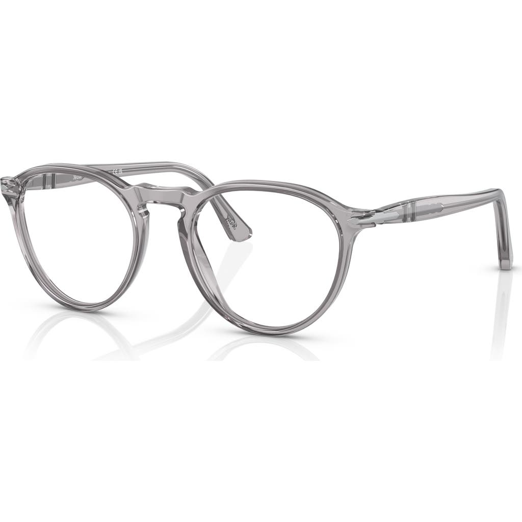 Persol 49mm Phantos Optical Glasses In Gray