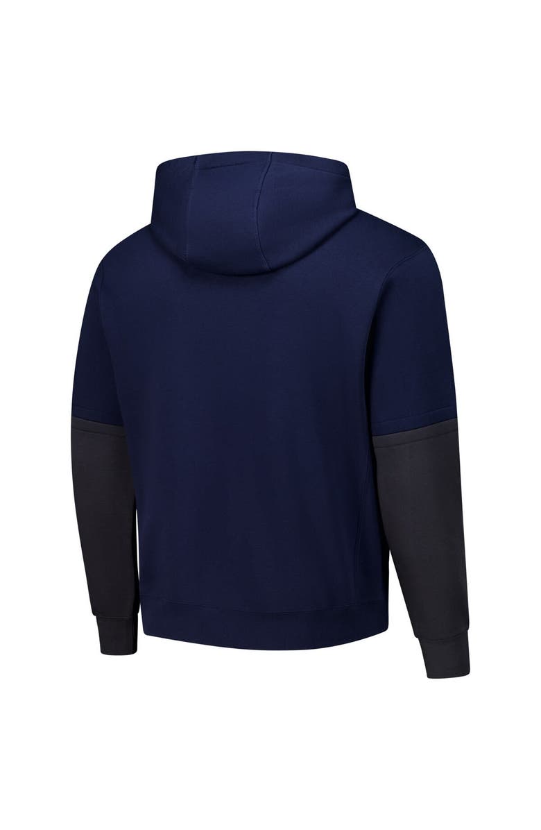 Nike Men's Nike Navy Team USA Club Color Block Pullover Hoodie, Alternate, color, Navy