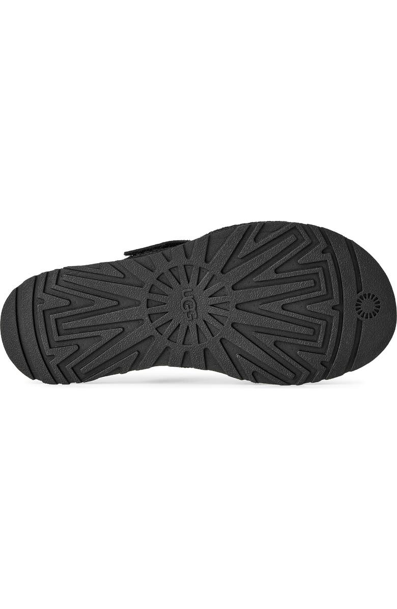UGG<sup>®</sup> GoldenGaze Slide Sandal, Alternate, color, Black