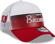 New Era Men's New Era Scarlet Tampa Bay Buccaneers Horizon A-Frame 9FORTY Snapback Hat
