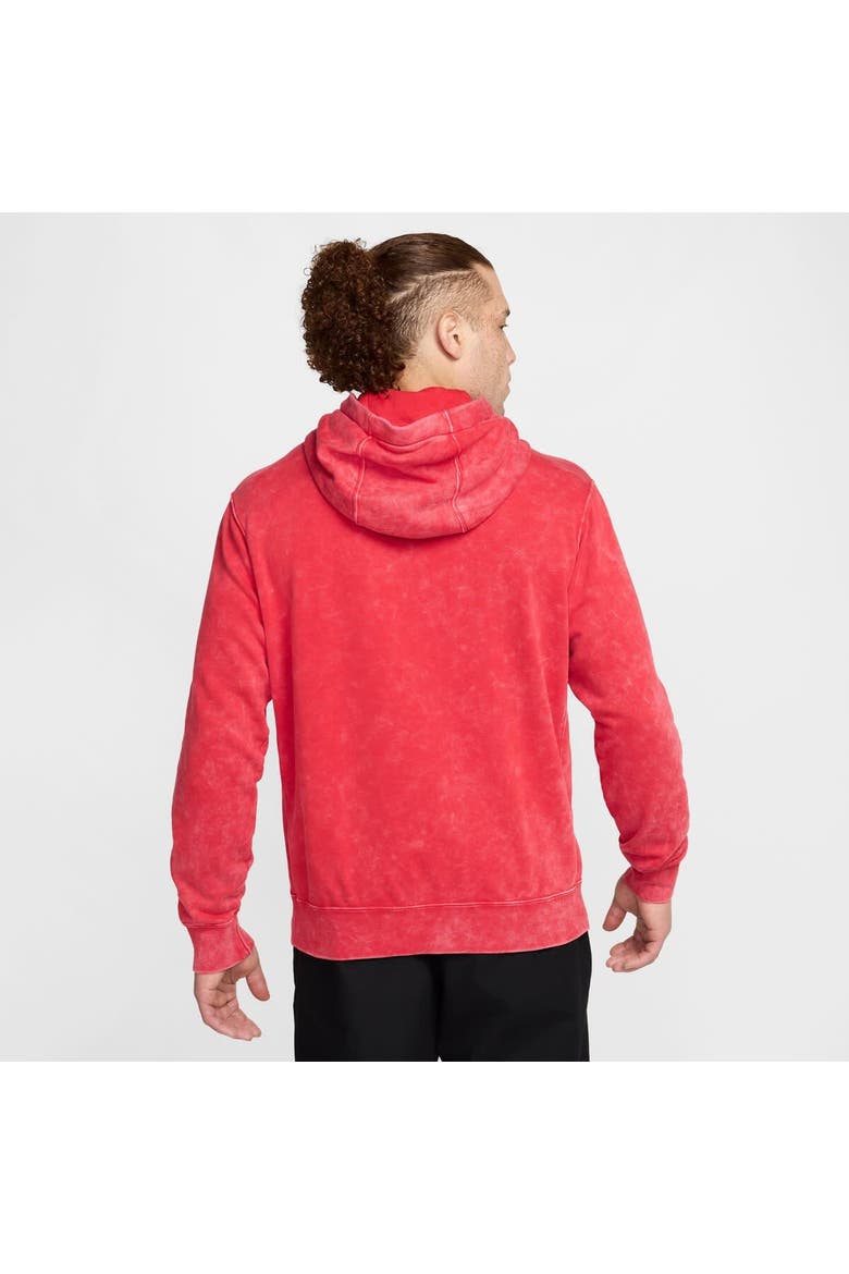 Men's Nike Red Liverpool Club Pullover Hoodie, Alternate, color, Red