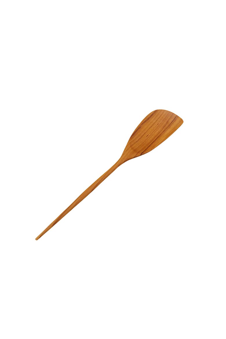 Padma Teak Corner Spoon, Main, color, Brown