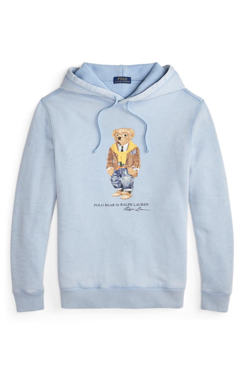 Polo Ralph Lauren Polo Bear Graphic Hoodie, Alternate, color, Southport Blue/ Heritage Bear