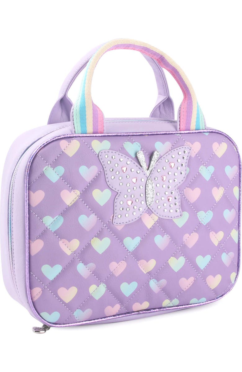 OMG Accessories Kids' Butterfly Lunch Bag, Alternate, color,