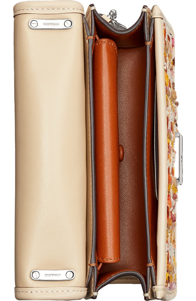 COACH Bandit Tweed Crossbody Bag, Alternate, color,