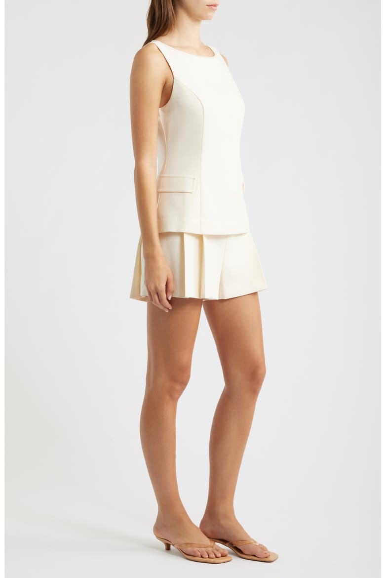 Cosette Romper, Alternate, color, ECRU