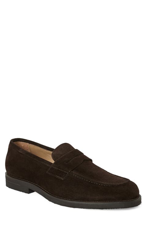 Delfino Leather Penny Loafer
