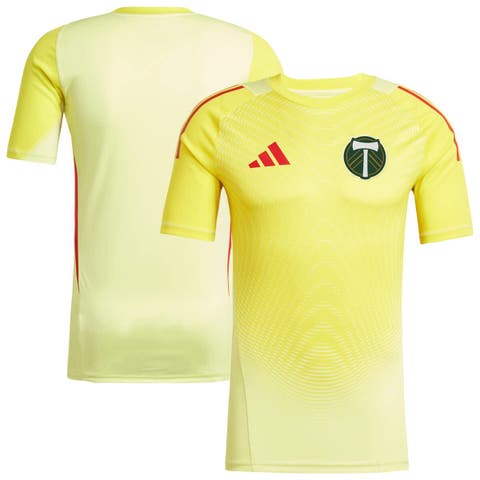 Men's adidas Yellow Portland Timbers 2025 Goalkeeper Jersey