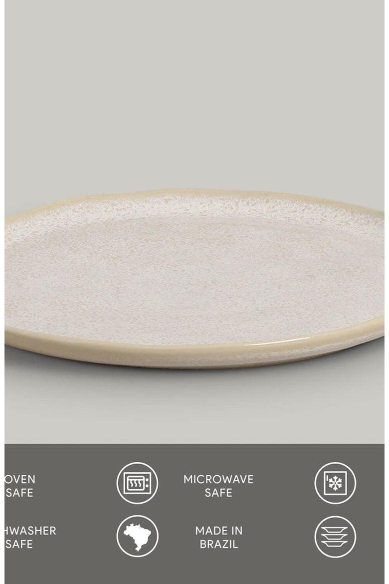 Dinner Plate Set of 6, Alternate, color, Latte