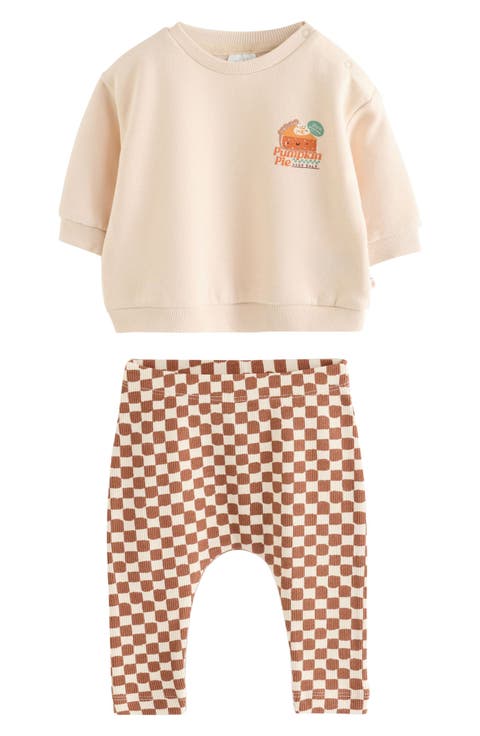 Pumpkin Pie Sweatshirt & Leggings Set