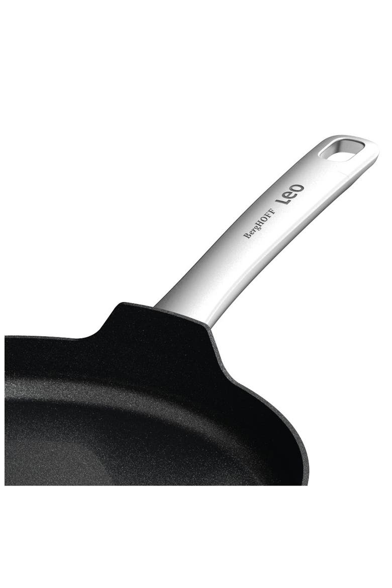 Leo 10-Inch Graphite Omelette Pan, Alternate, color, BLACK