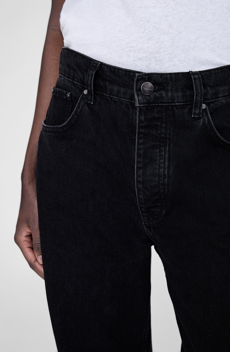 ANINE BING Hugh Jean, Alternate, color, Vintage Black