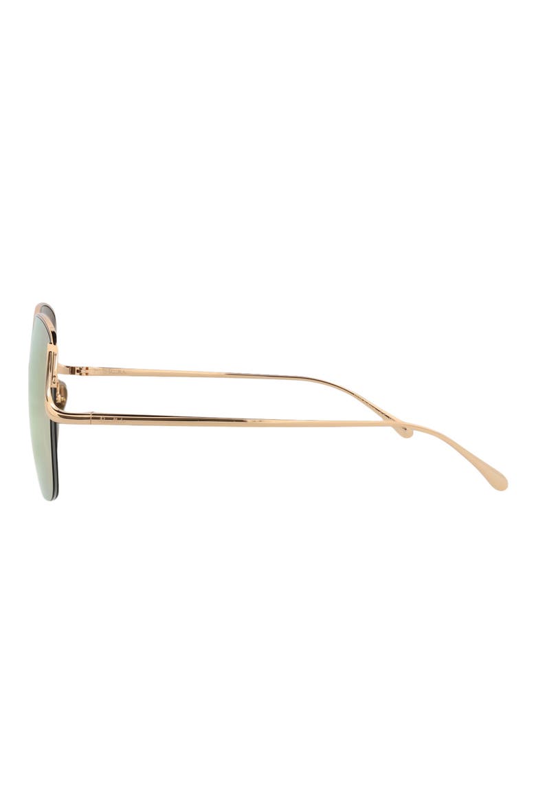 59mm Novelty Oversize Sunglasses, Alternate, color, GOLD GOLD PINK