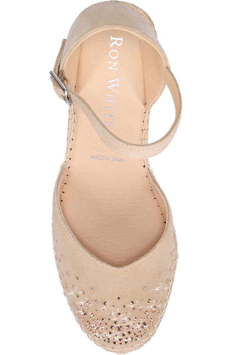 Ron White Breeza Wedge Sandal, Alternate, color, Oyster