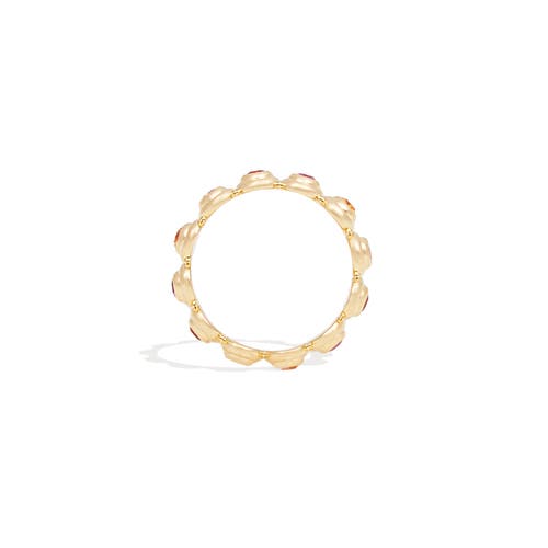 Campbell + Charlotte Evolve Stacking Ring In Gold