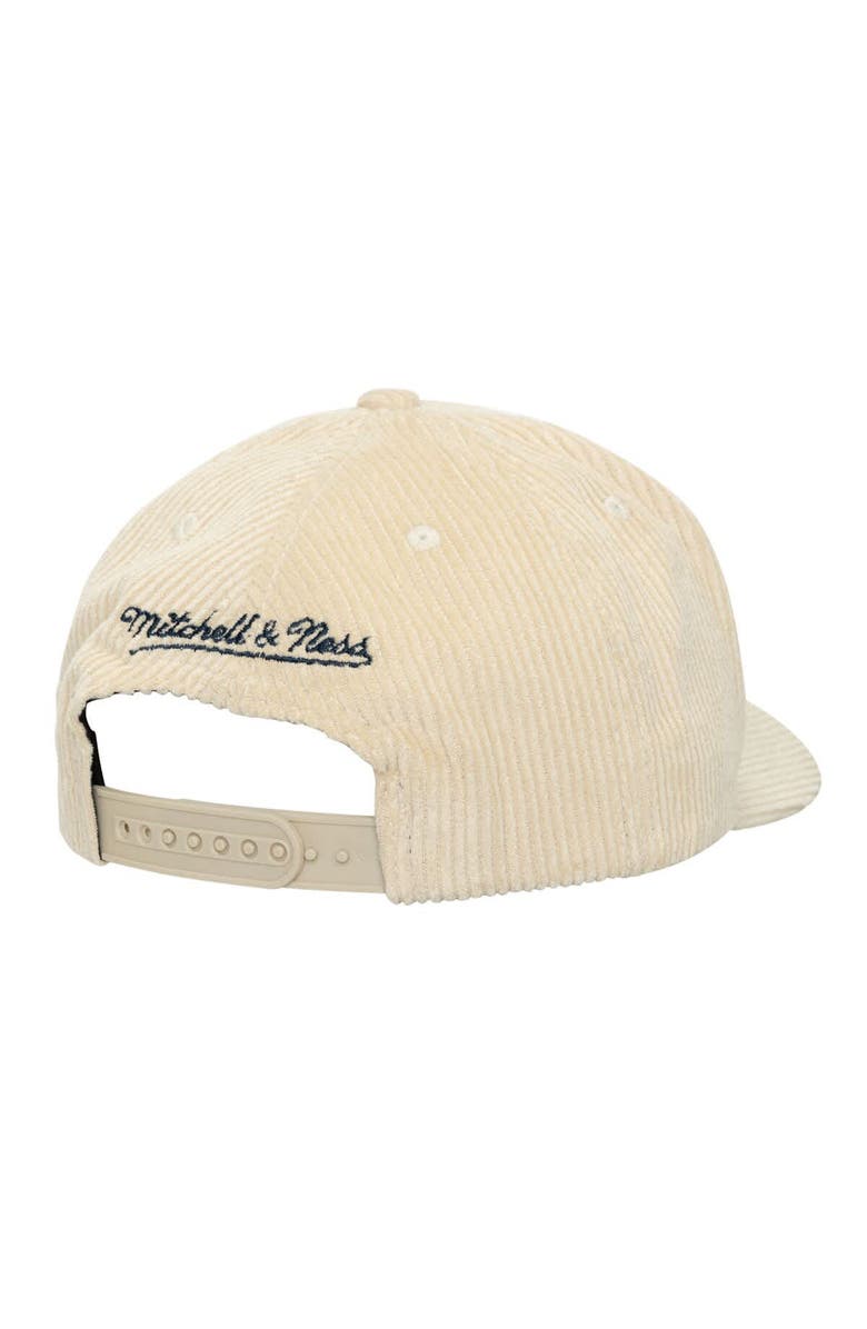 Mitchell & Ness Men's Mitchell & Ness Cream Philadelphia Union Corduroy Off Pro Crown Adjustable Hat, Alternate, color,
