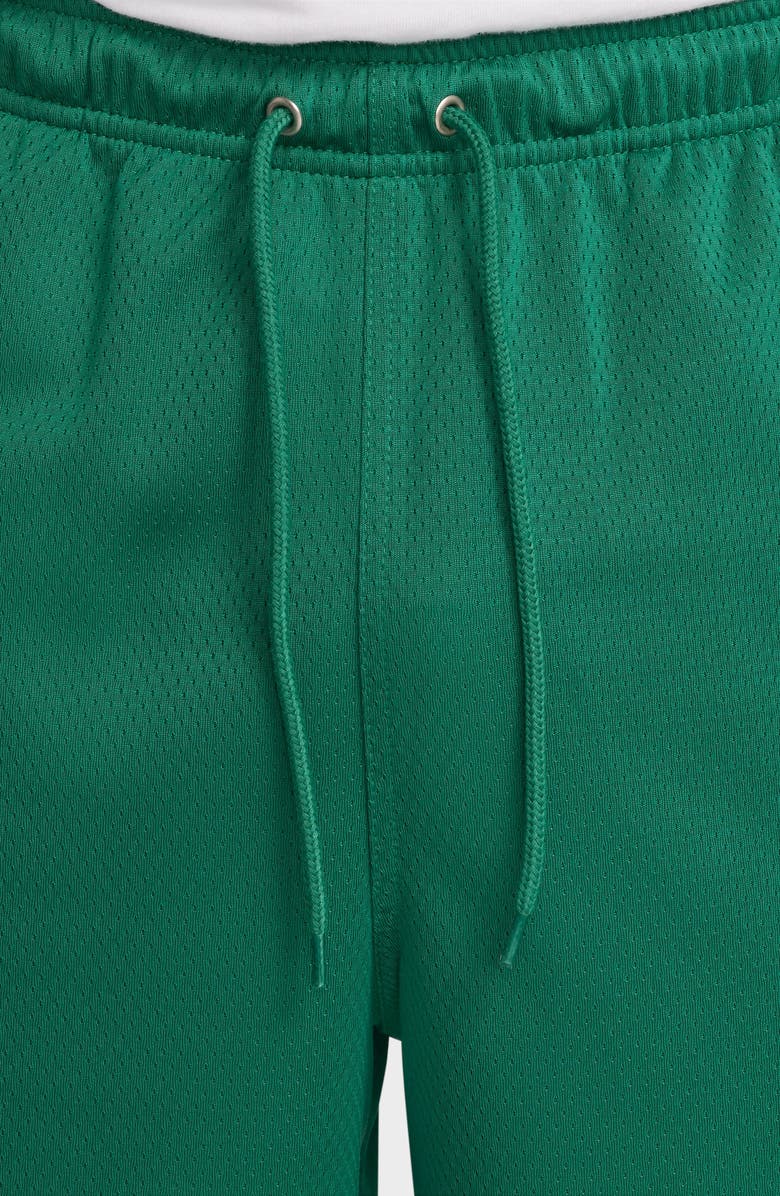 Nike Club Flow Mesh Athletic Shorts, Alternate, color, 365 Malachite/White