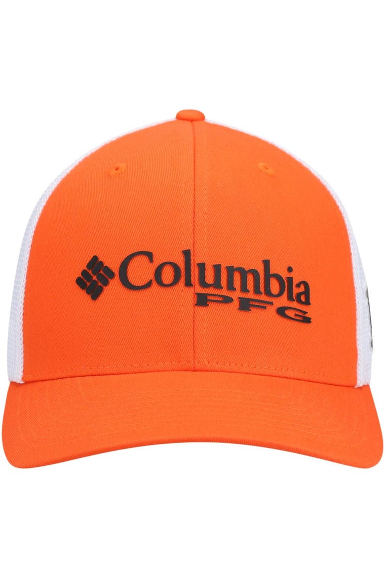 Men's Columbia Orange Oregon State Beavers PFG Snapback Adjustable Hat, Alternate, color, Orange