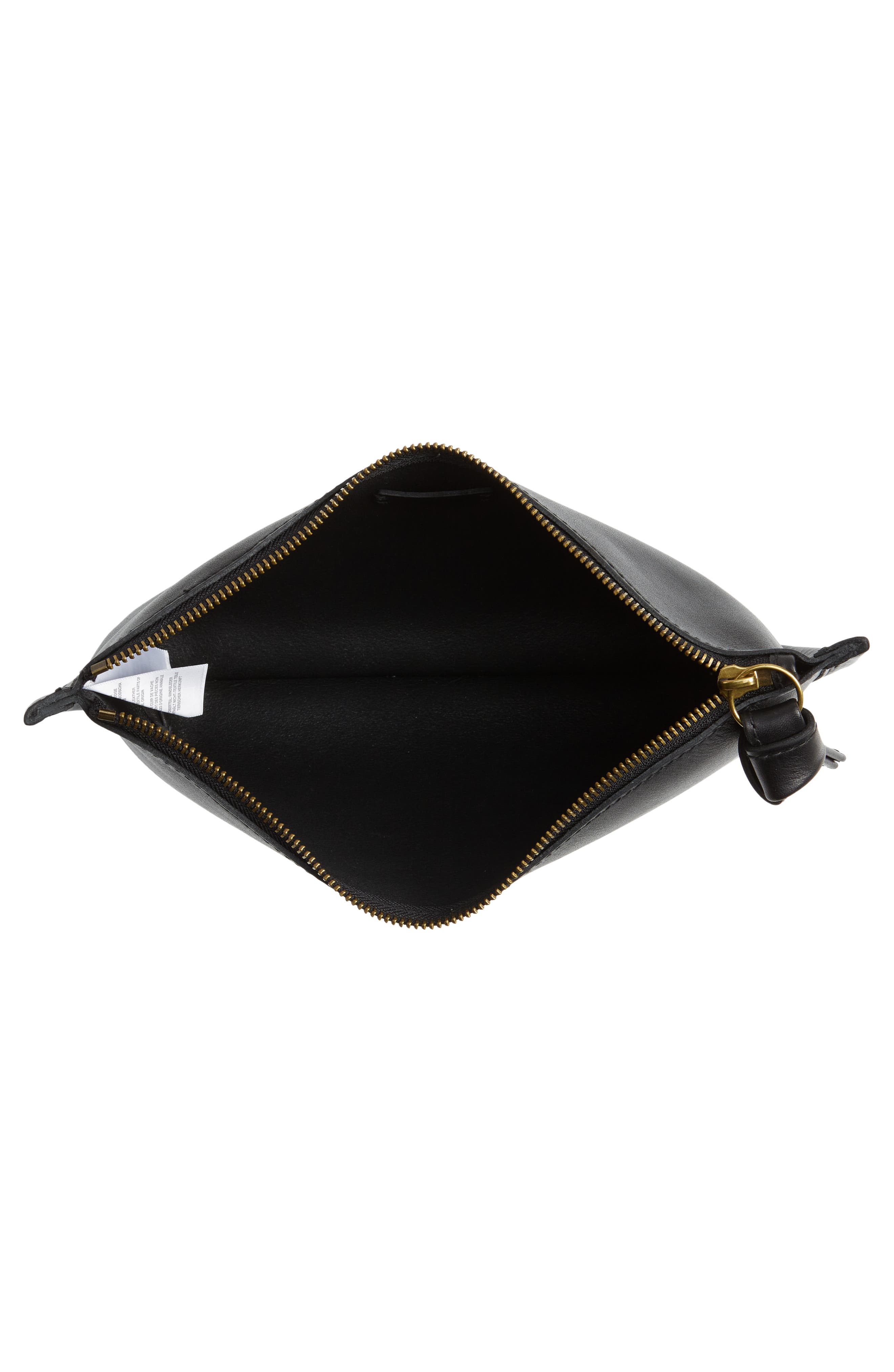 Madewell The Sydney Leather Clutch Bag, Alternate, color, 