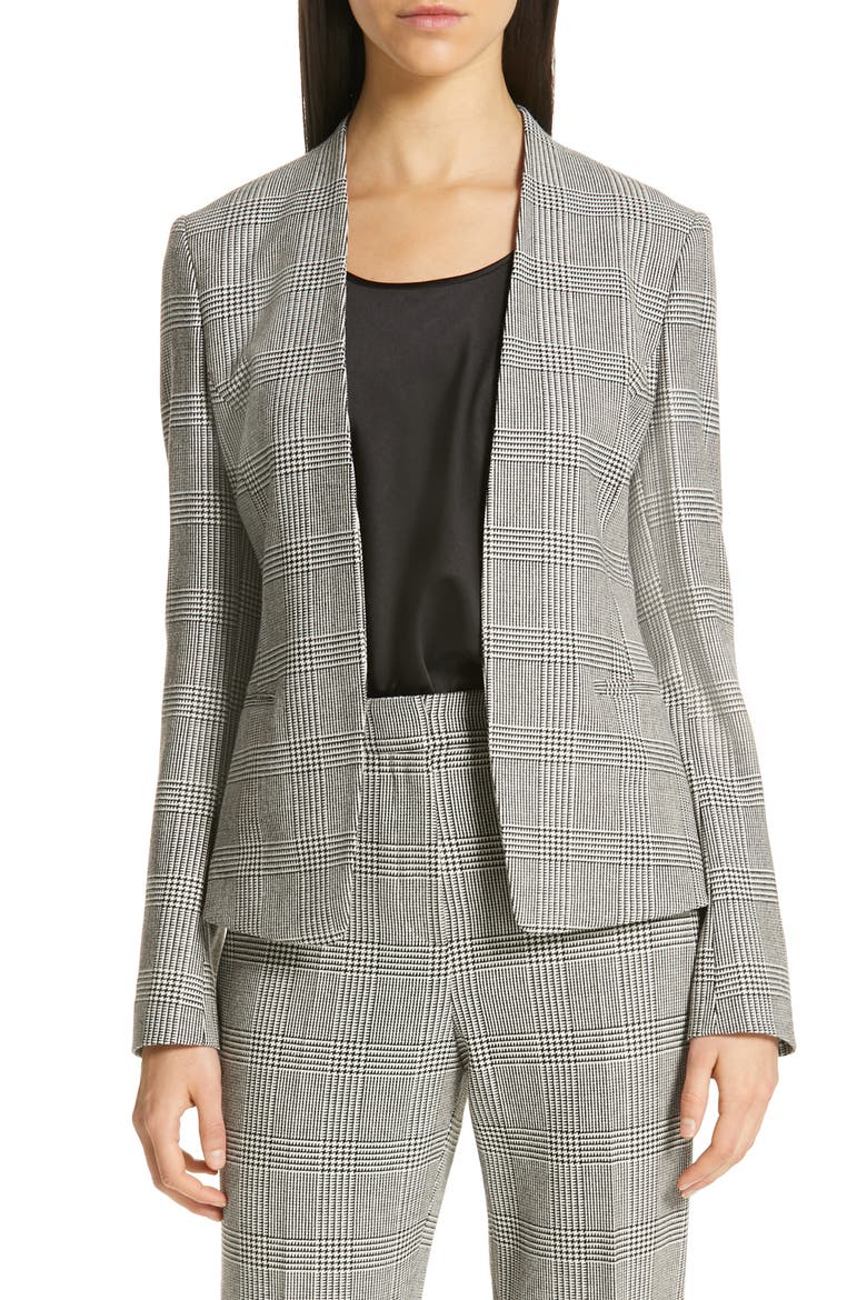 Jalesta Suit Jacket, Main, color, BLACK FANTASY
