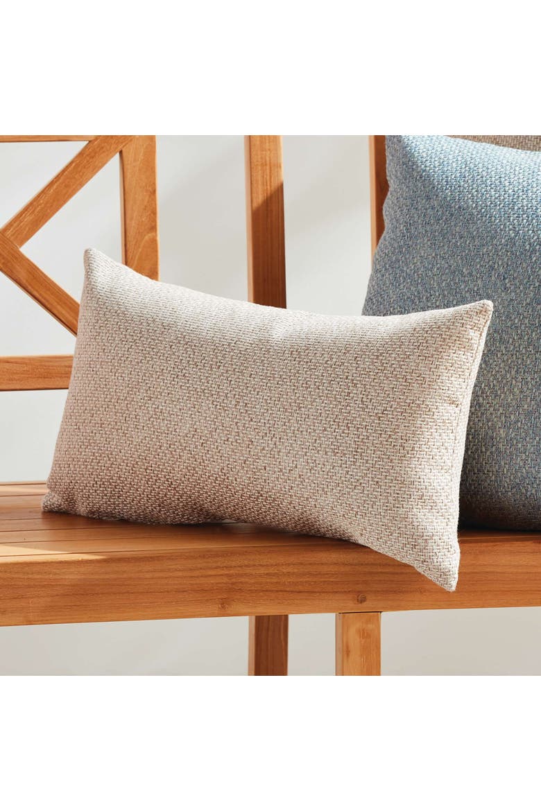 Blake Lumbar Indoor-Outdoor Pillow, Alternate, color, Beige