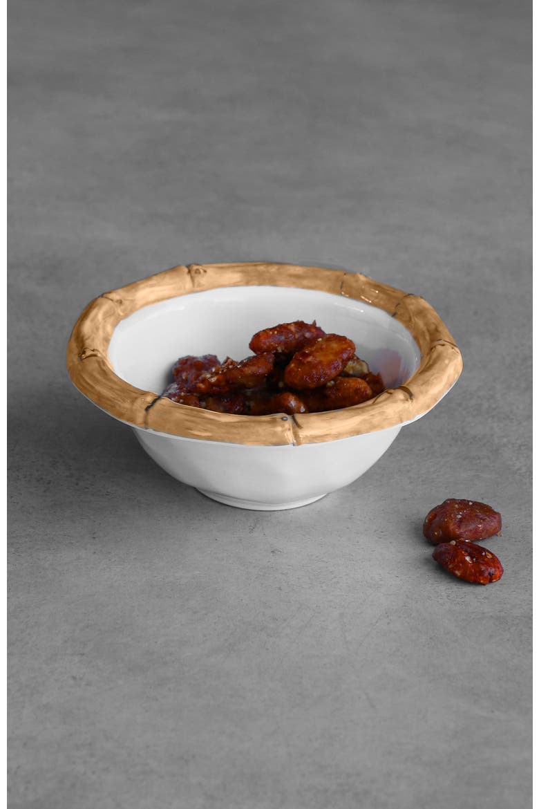 Vida Cane Mini Dip Bowl, Alternate, color, White