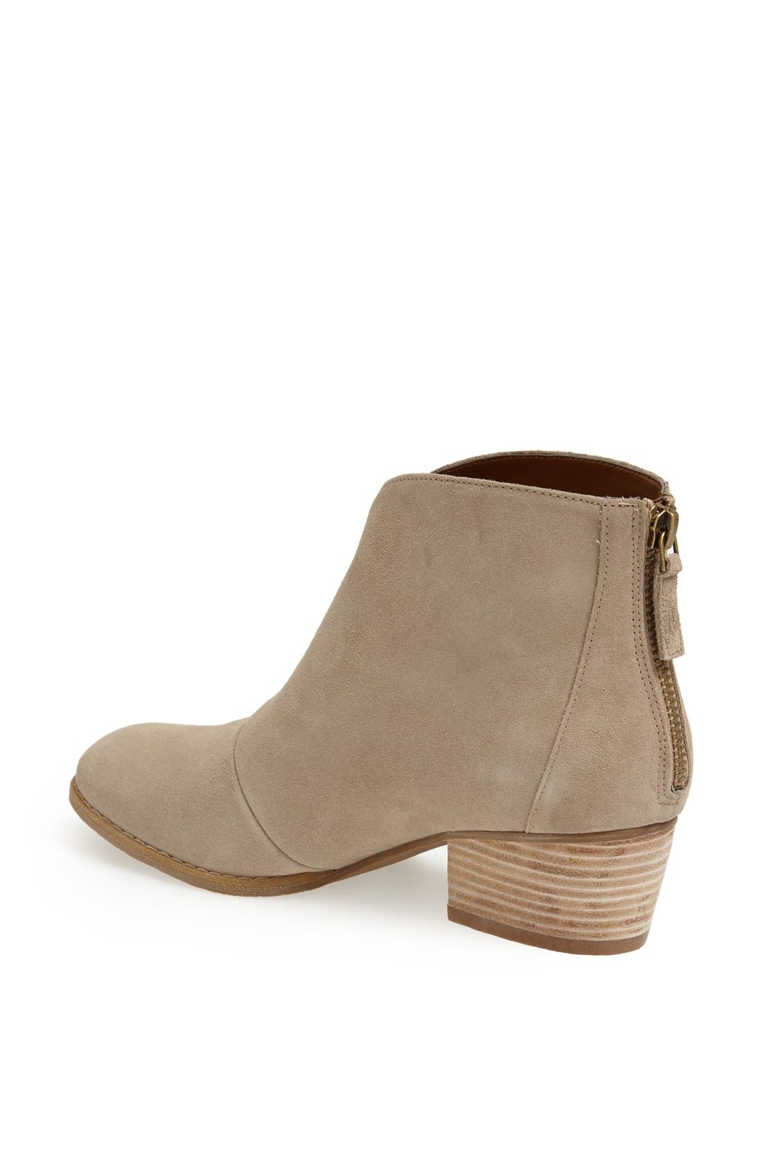 'Jarrad' Leather Boot, Alternate, color, MUSHROOM SUEDE