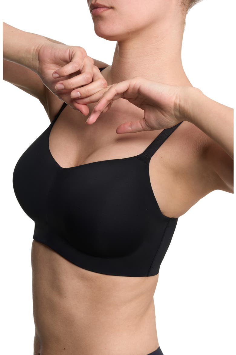 Elevate Underwire High Impact Sports Bra, Alternate, color, BLACK