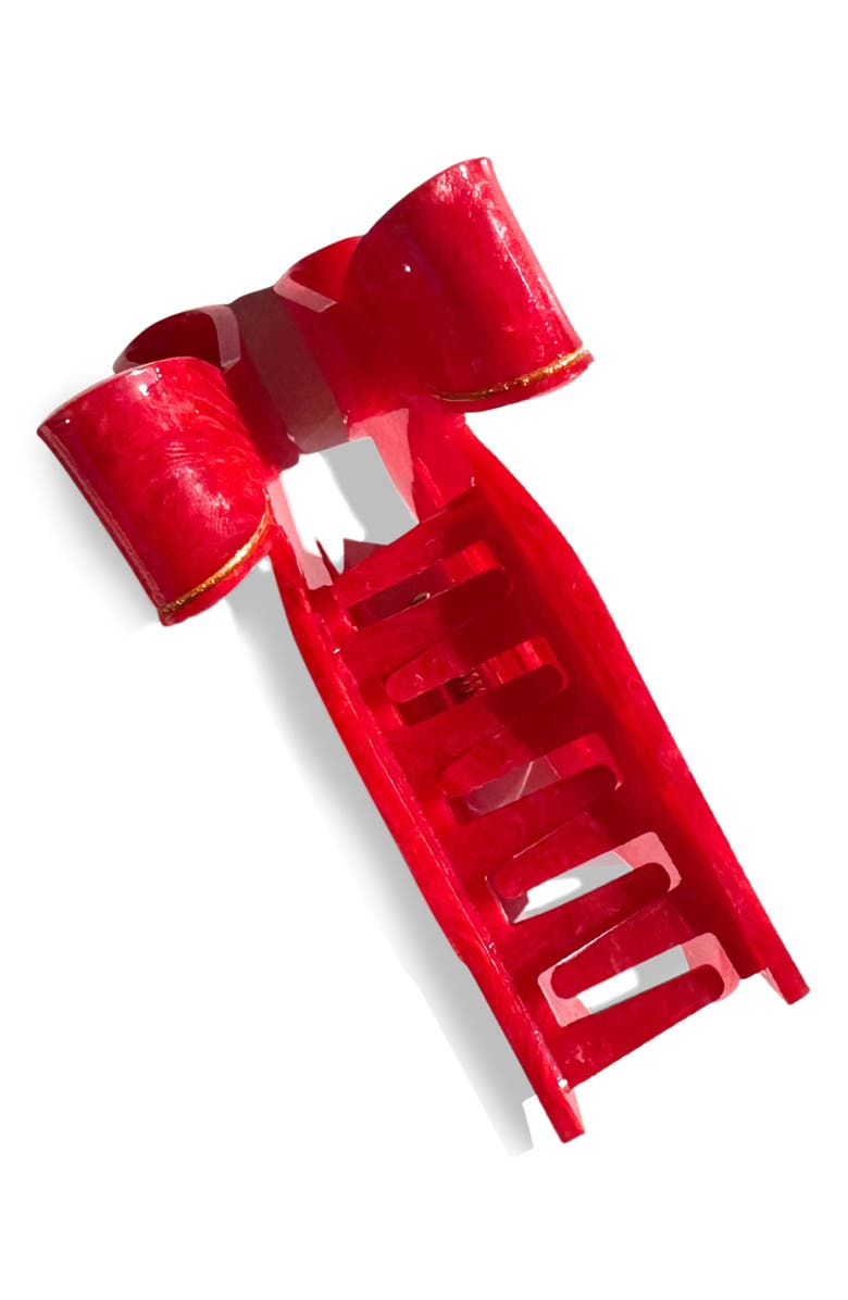 Solar Eclipse Bow Hair Claw Clip, Alternate, color, 