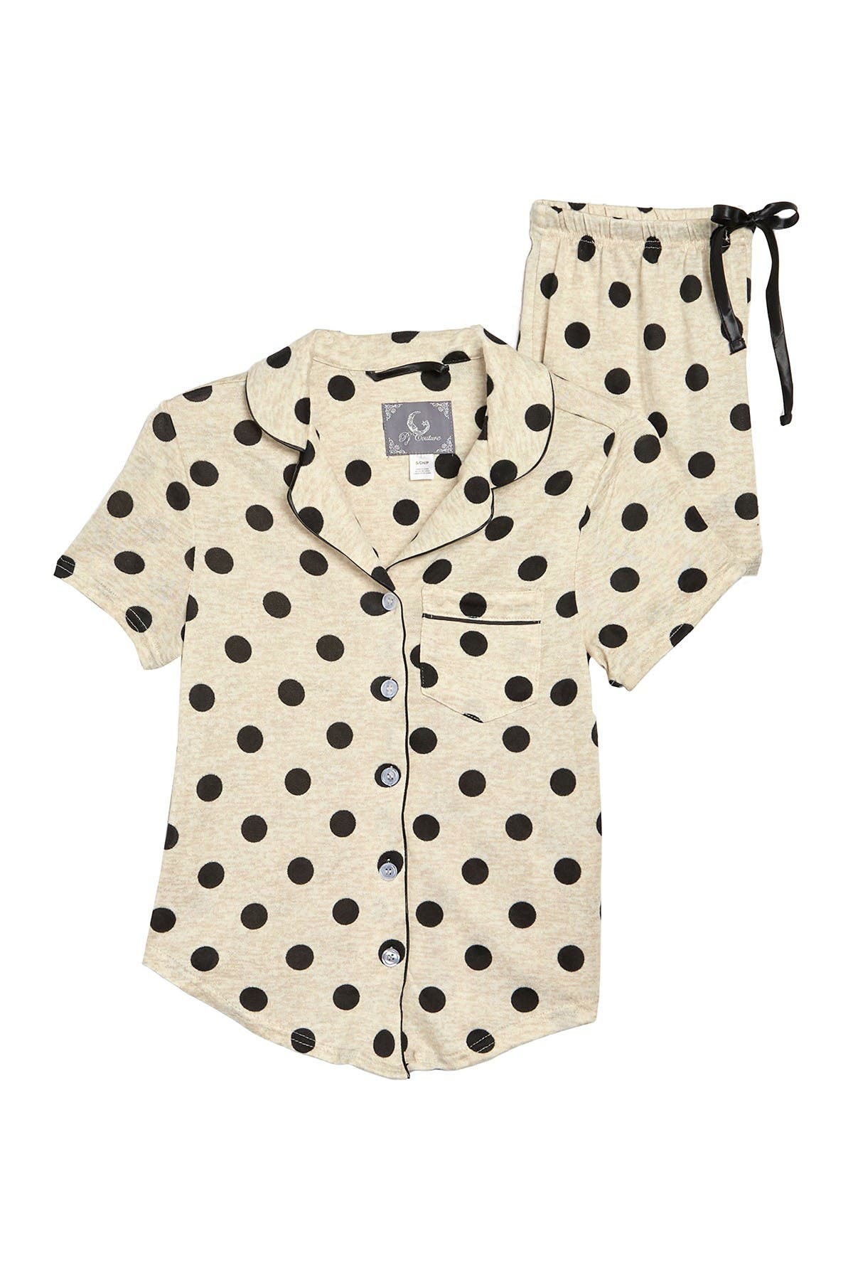 PJ COUTURE Cozy Lux Top & Short 2-Piece Pajama Set (Women) | Nordstromrack