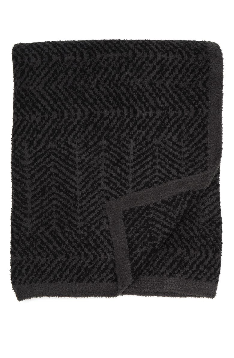 Barefoot Dreams<sup>®</sup> CozyChic<sup>™</sup> Herringbone Patchwork Throw Blanket, Main, color, 