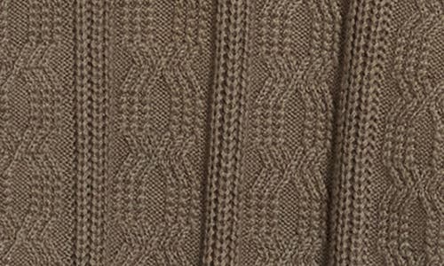 Truth Short Sleeve Cable Knit Button-up Shirt In Green