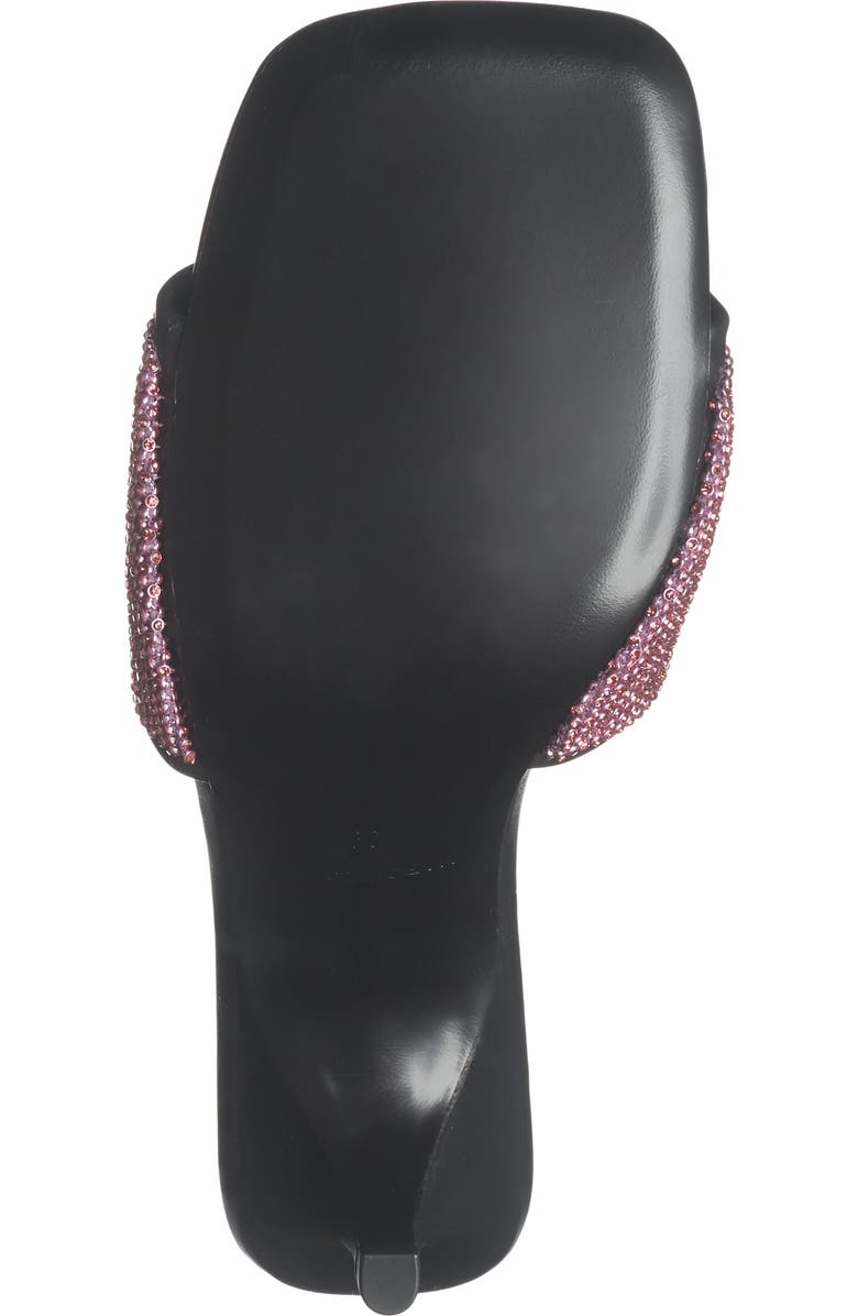 Marc Jacobs The 'J' Slide Sandal, Alternate, color, Black/ Petal Pink