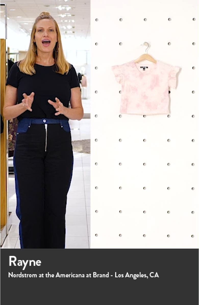 Kids' The Maja Flutter Sleeve French Terry Top, sales video thumbnail