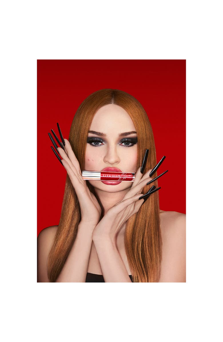 MAC Cosmetics VIVA GLAM Lipglass Air Lip Gloss, Alternate, color, Viva Kimmitment