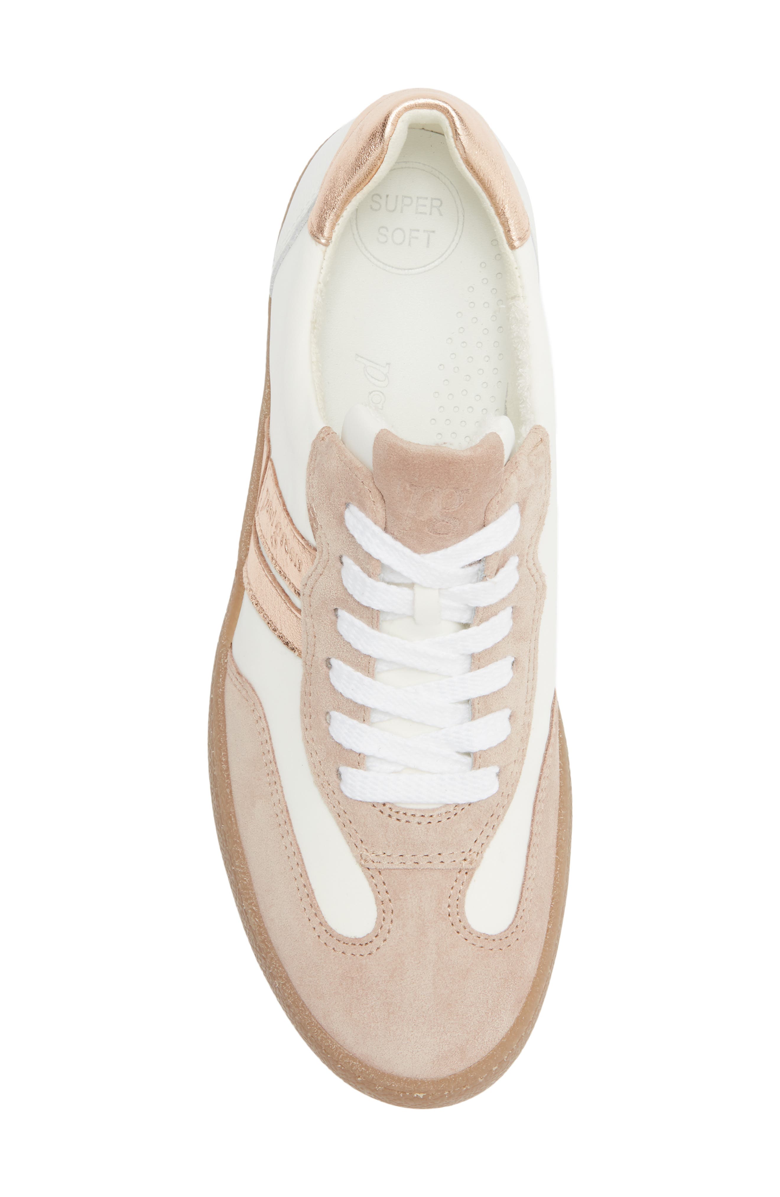 Paul Green Dalton Sneaker, Alternate, color, Powder White S