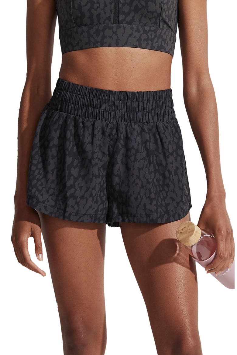 Kallin Running Shorts, Main, color, SHADOW ANIMAL