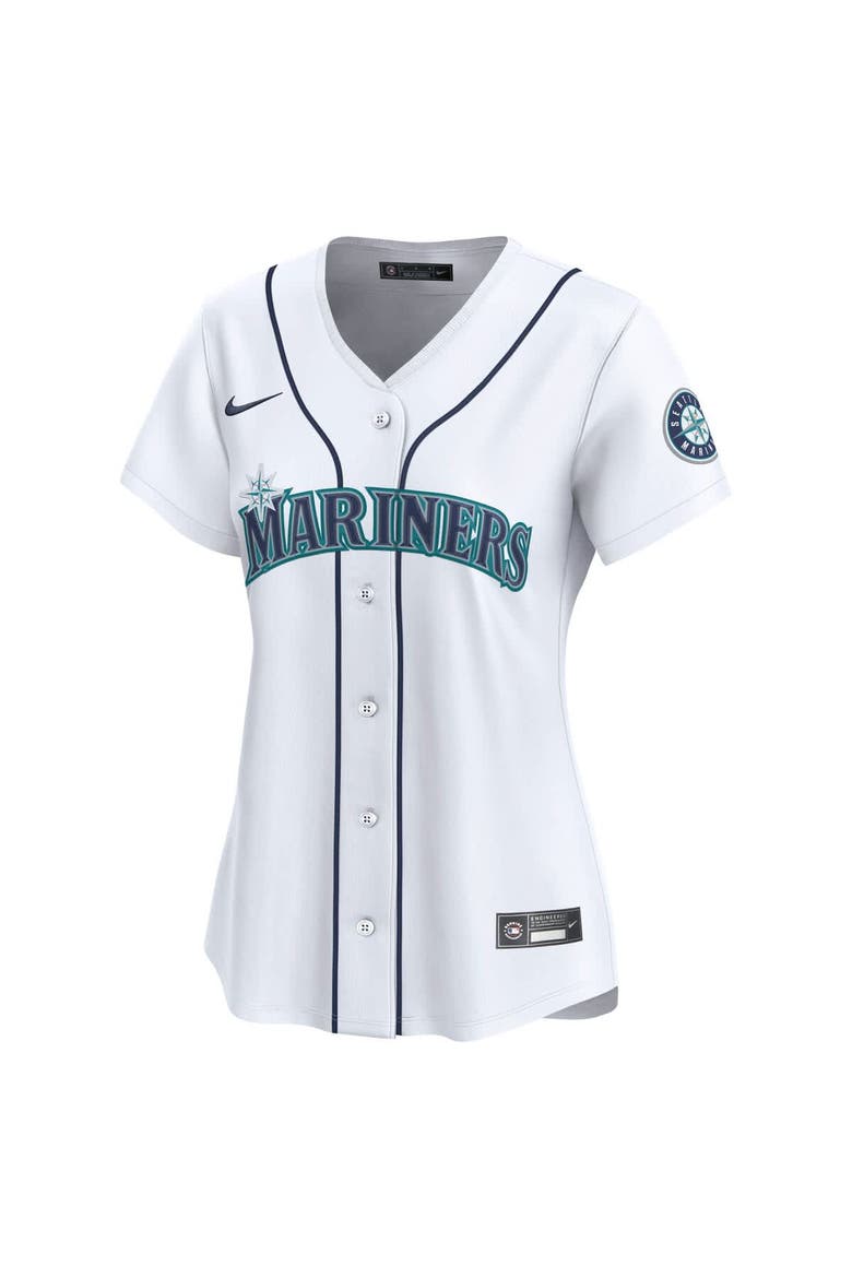 Women's Nike Cal Raleigh White Seattle Mariners Home Limited Player Jersey, Alternate, color, White
