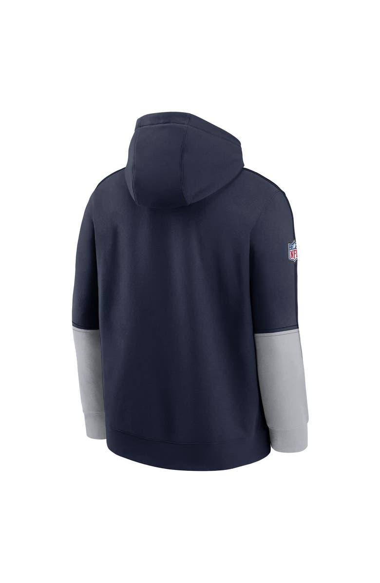 Nike Men's Nike Navy Dallas Cowboys Sideline Club Pullover Hoodie, Alternate, color, Navy